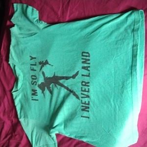 Disney size M tee shirt IM SO FLY I NEVER LAND